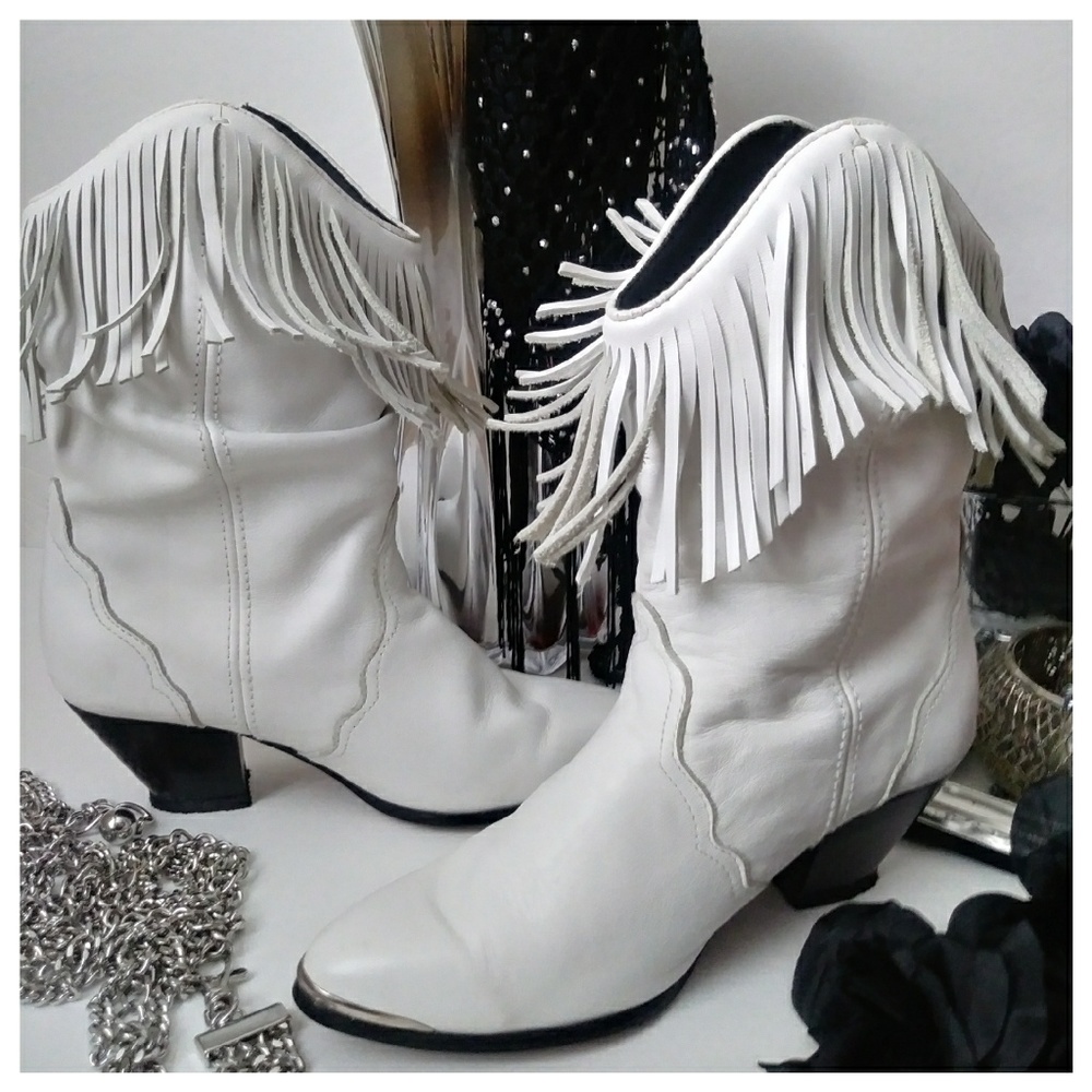 "DINGO" Fringed "WESTERN CHIC" BOOTS